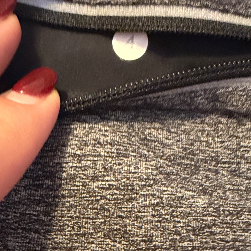 lululemon athletica Women's Coral and Charcoal Athletic Short - Picture 3 of 6